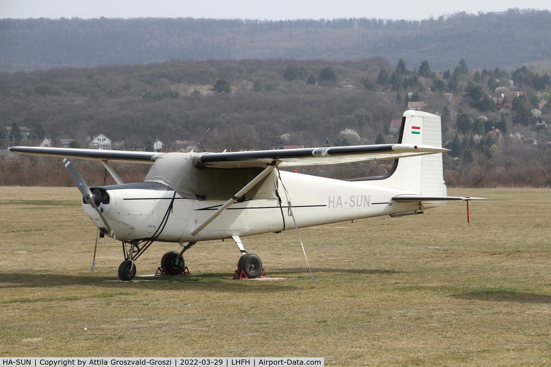 HA-SUN, 1958 Cessna 172 C/N 36536, LHFH - Farkashegy Airport, Budakeszi, Hungary