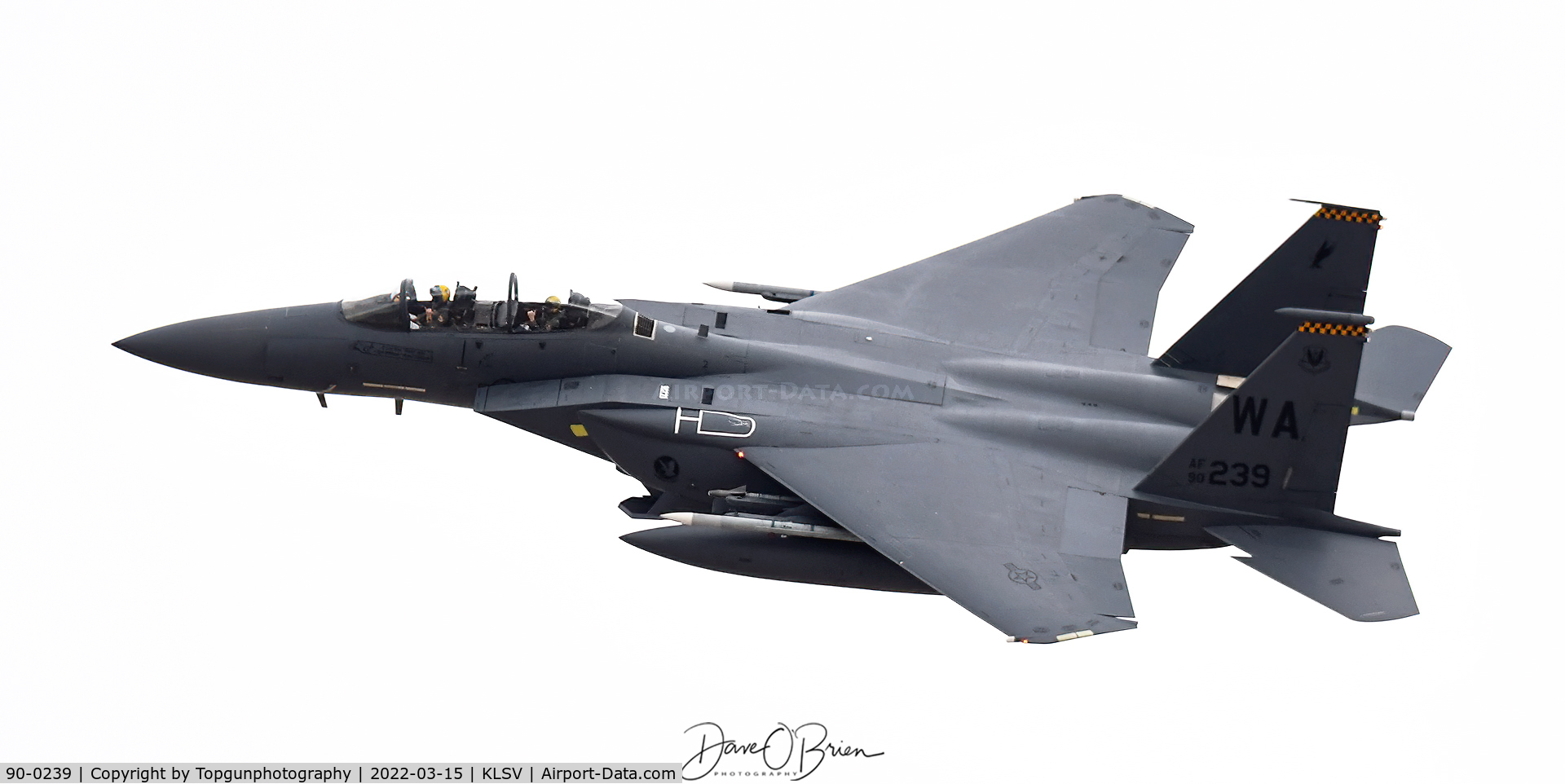 90-0239, 1990 McDonnell Douglas F-15E Strike Eagle C/N 1171/E141, HOSS01 
17th WPS