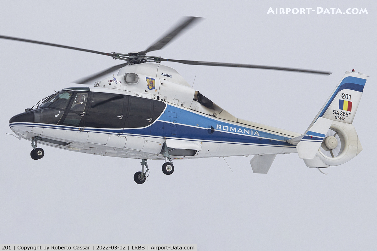 201, Aerospatiale SA-365N C/N 6142, Baneasa Airport