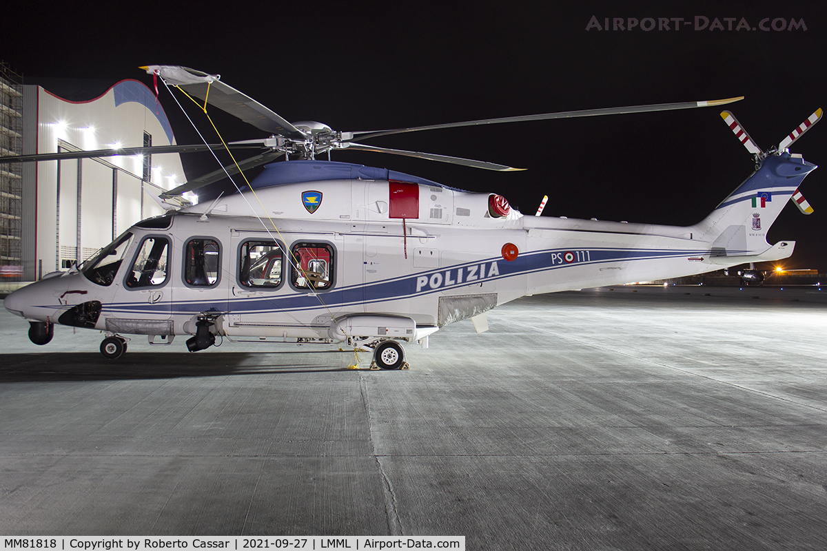 MM81818, 2015 AgustaWestland UH-139C C/N 31515, Malta International Airshow 2021