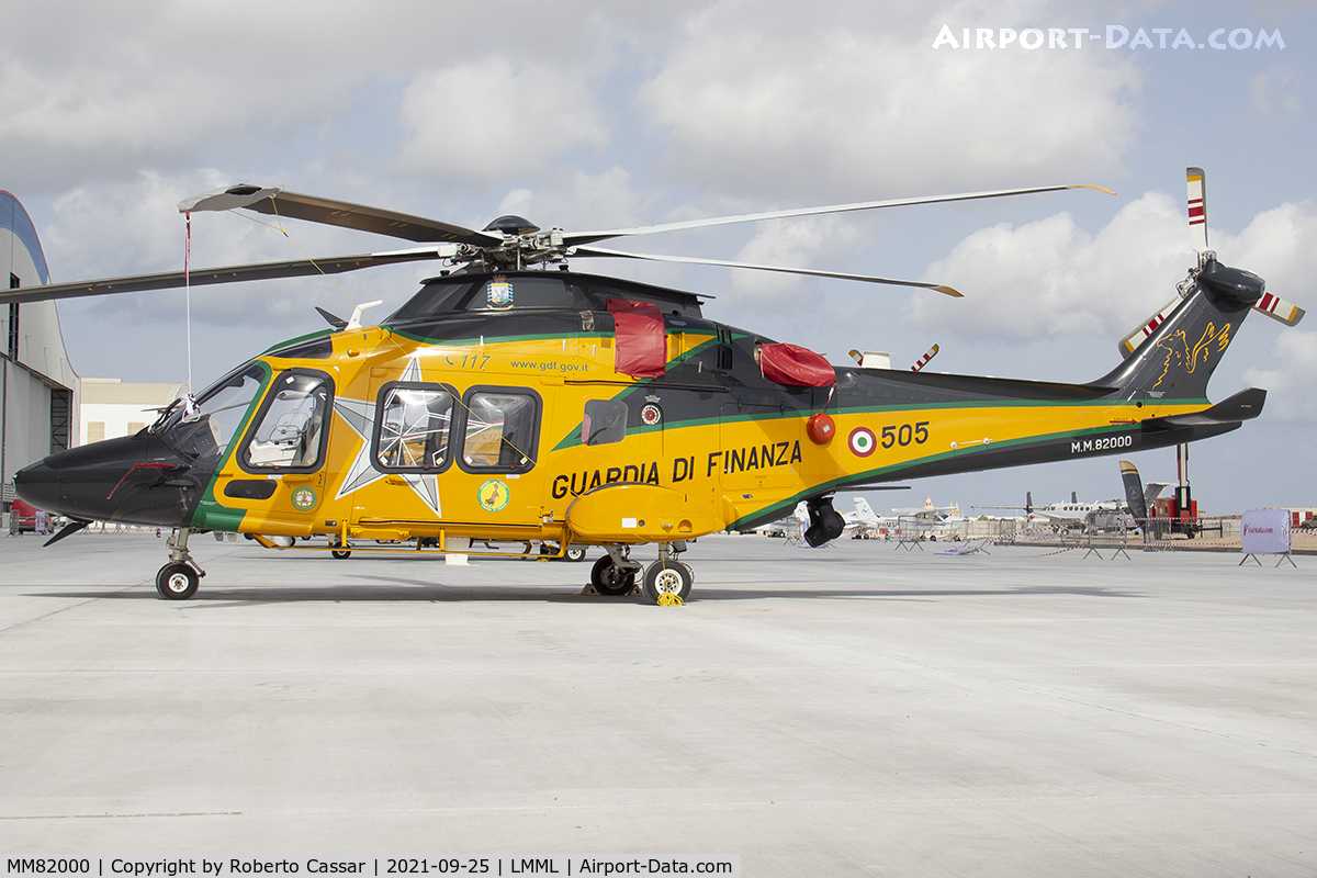 MM82000, AgustaWestland AW-169 C/N 69105, Malta International Airshow 2021