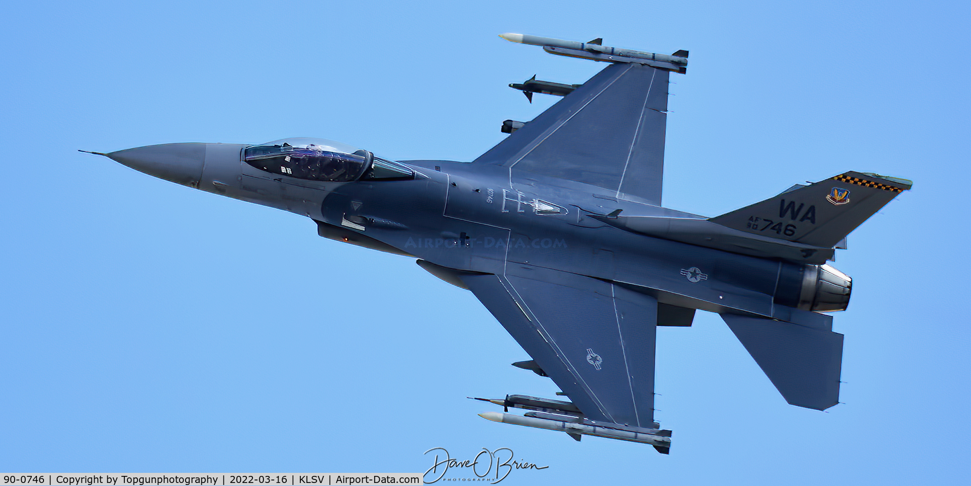 90-0746, General Dynamics F-16C Fighting Falcon C/N 1C-354, MIG21 on the flex