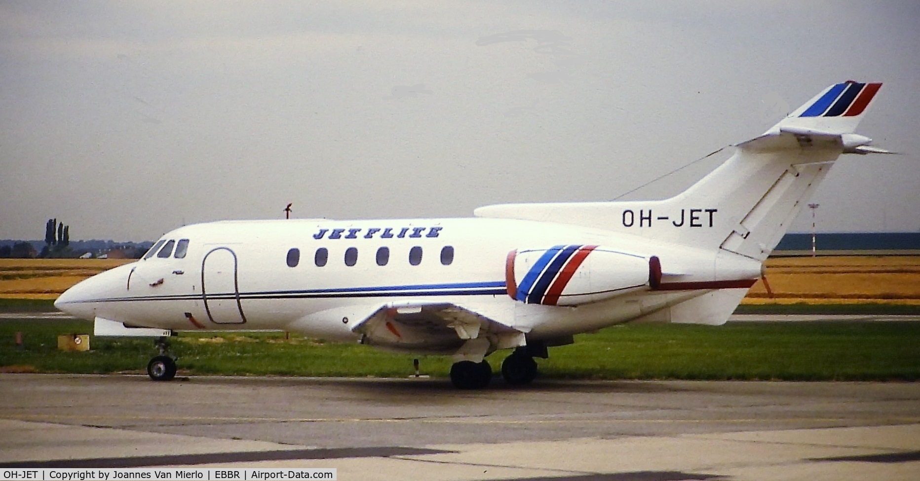 OH-JET, 1981 British Aerospace HS.125 Series 700B C/N 257136, Slide scan
