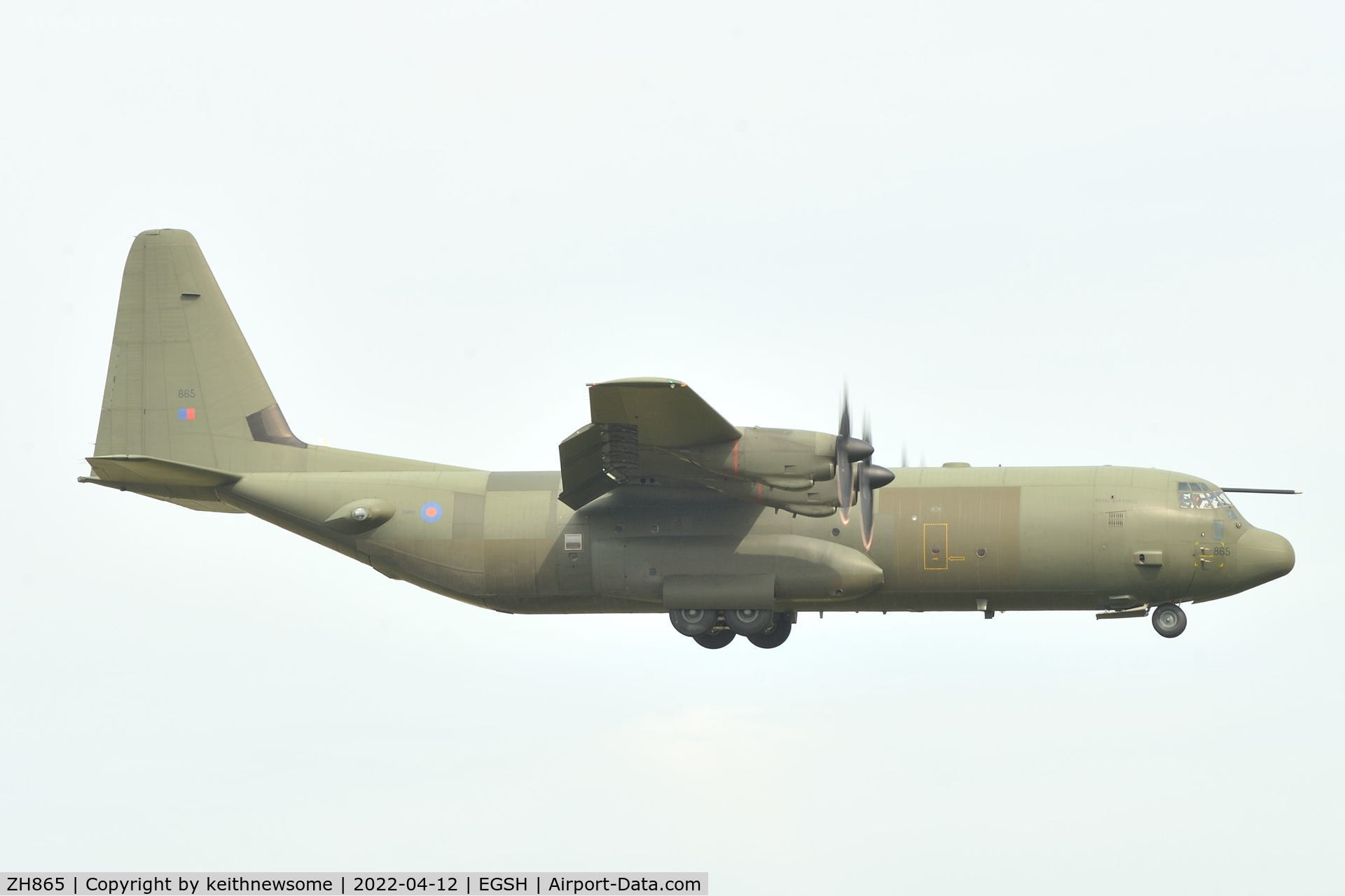 ZH865, 1996 Lockheed Martin C-130J-30 Hercules C.4 C/N 382-5408, From Brize Norton for circuits !