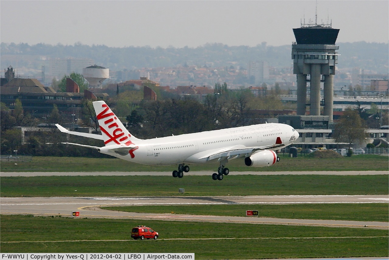 F-WWYU, 2012 Airbus A330-243 C/N 1293, Airbus A330-243 (cn 1293), Landing rwy 14L, Toulouse Blagnac Airport (LFBO-TLS)