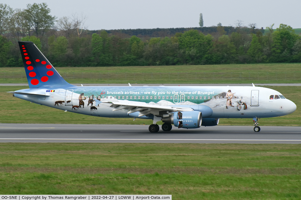 OO-SNE, 2010 Airbus A320-214 C/N 4243, Brussels Airlines Airbus A320 