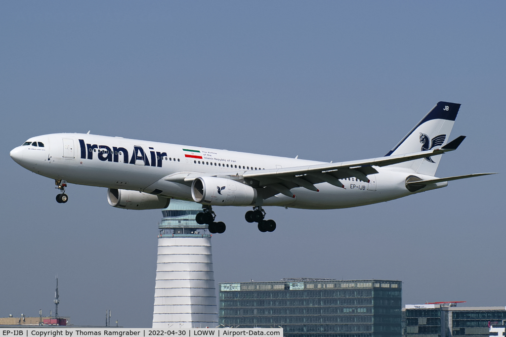 EP-IJB, 2015 Airbus A330-243 C/N 1586, Iran Air Airbus A330-200