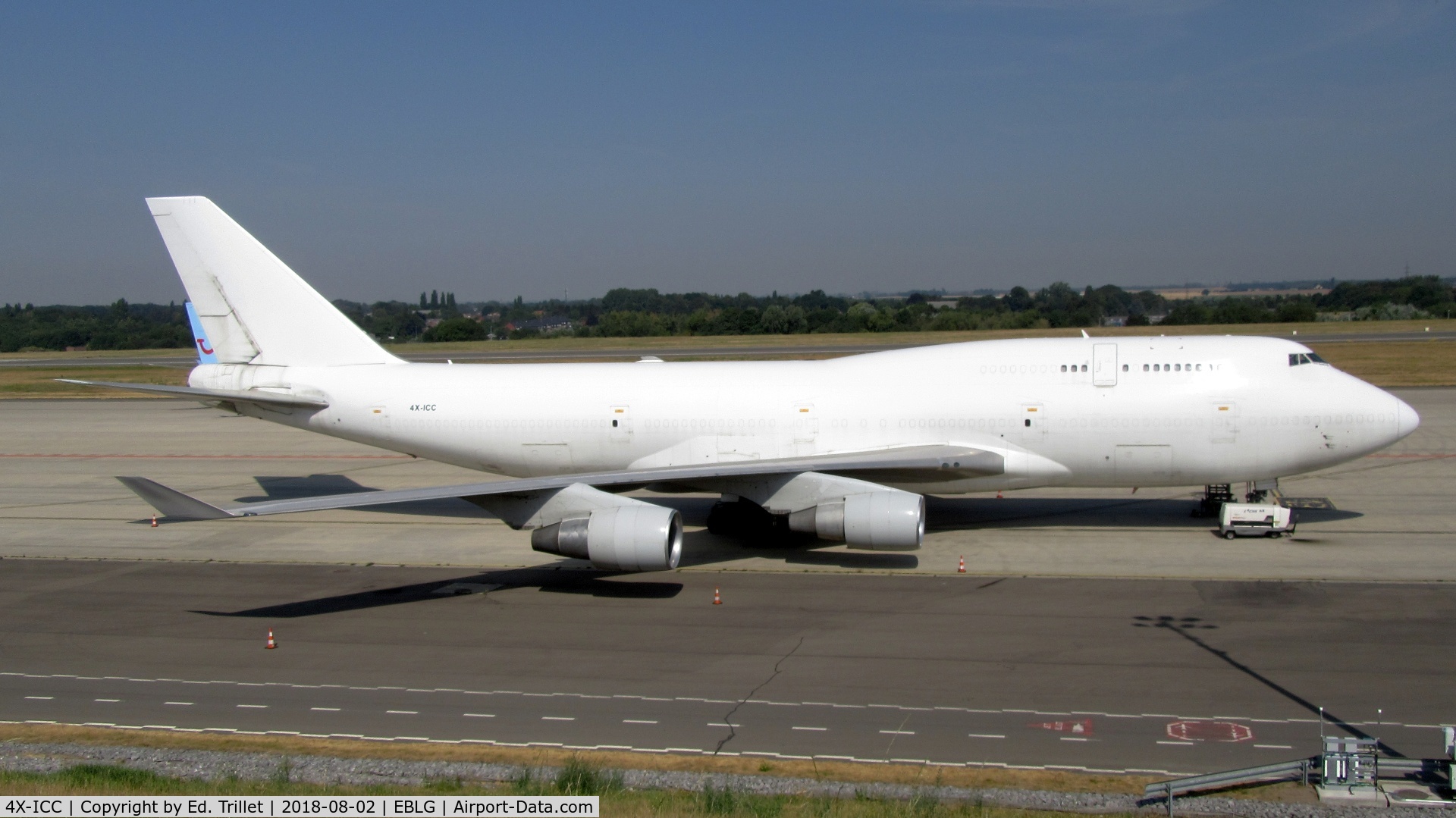 4X-ICC, 1991 Boeing 747-412/BCF C/N 24227, Liège Bierset