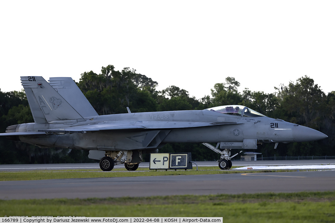 166789, Boeing F/A-18E Super Hornet C/N E135, F/A-18E Super Hornet 166789 AC-211 from VFA-83 