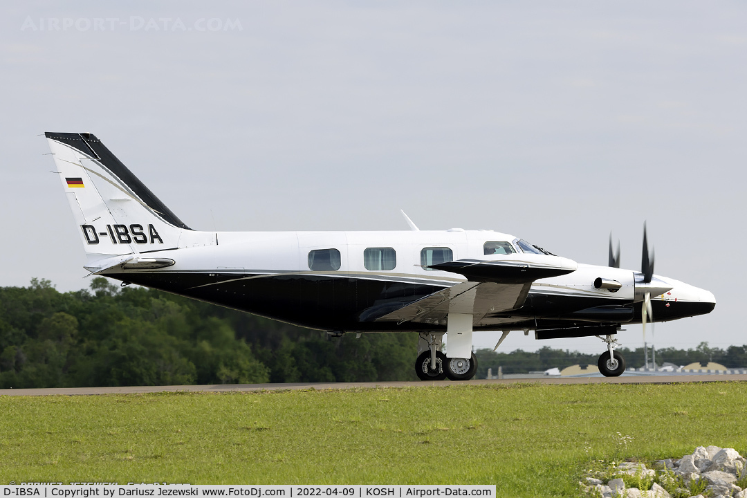 D-IBSA, Piper PA-31T Cheyenne C/N 31T-8120033, Piper PA-31T Cheyenne  C/N 31T-8120033, D-IBSA
