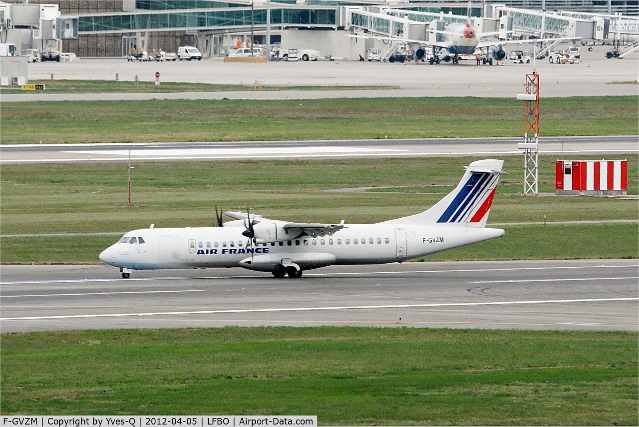 F-GVZM, 1999 ATR 72-212A C/N 590, ATR 72-212A, Taxiing, Toulouse-Blagnac airport (LFBO-TLS)