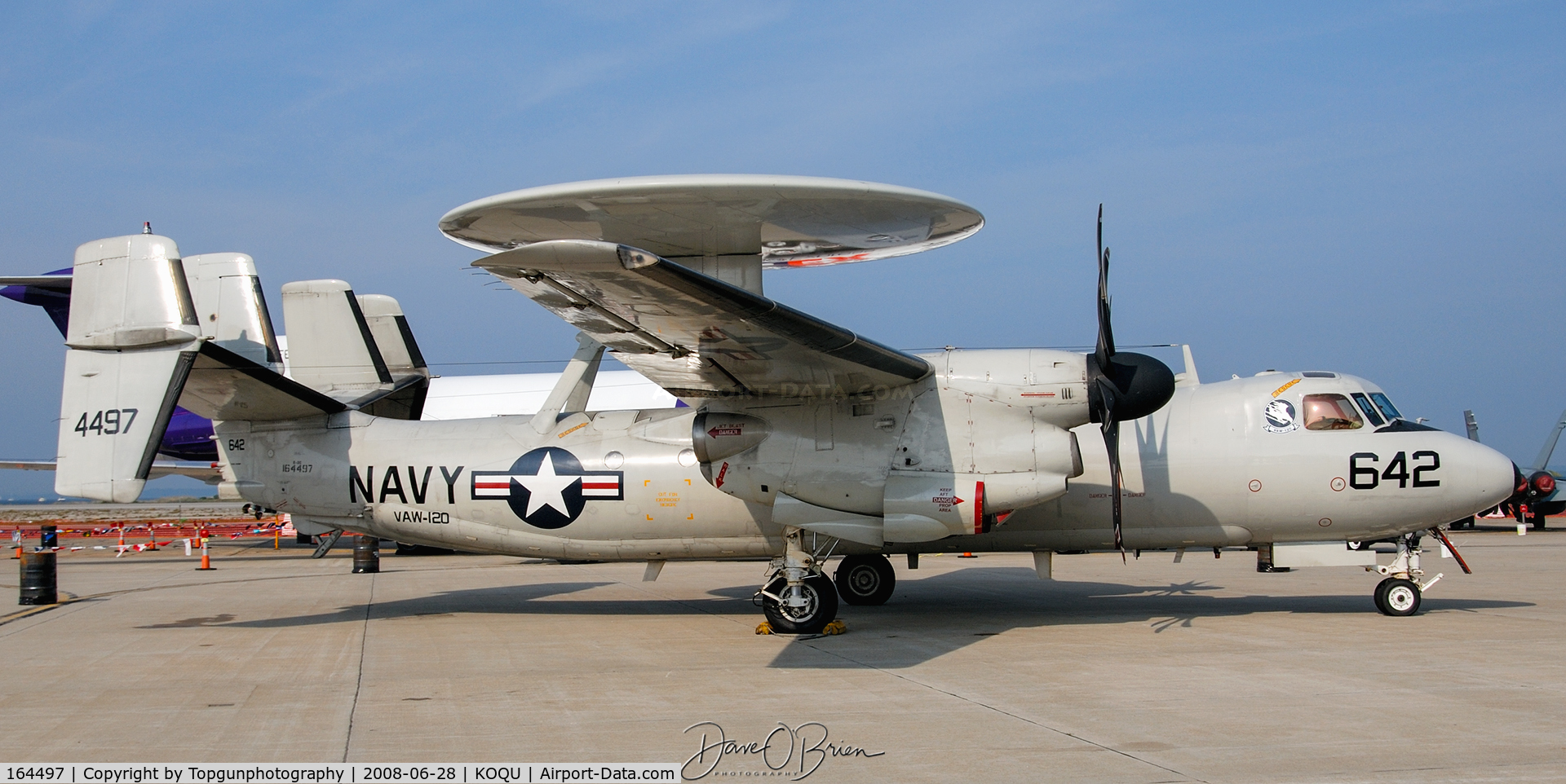 164497, Northrop Grumman E-2C Hawkeye C/N A163, Static Display
VAW-120