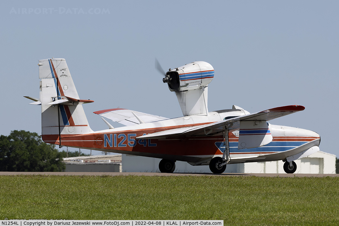N1254L, 1976 Consolidated Aeronautics Inc. Lake LA-4-200 C/N 752, Lake LA-4-200 Buccaneer  C/N 752, N1254L