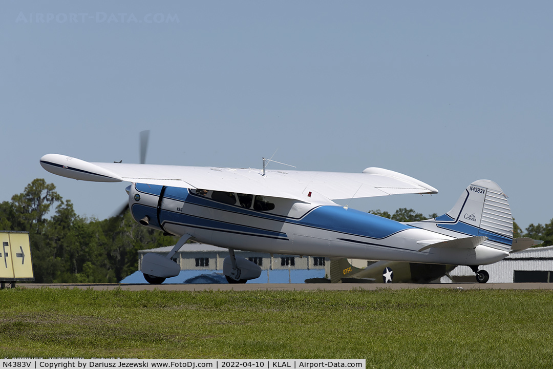 N4383V, 1949 Cessna 195 C/N 7305, Cessna 195 Businessliner  C/N 7305, N4383V