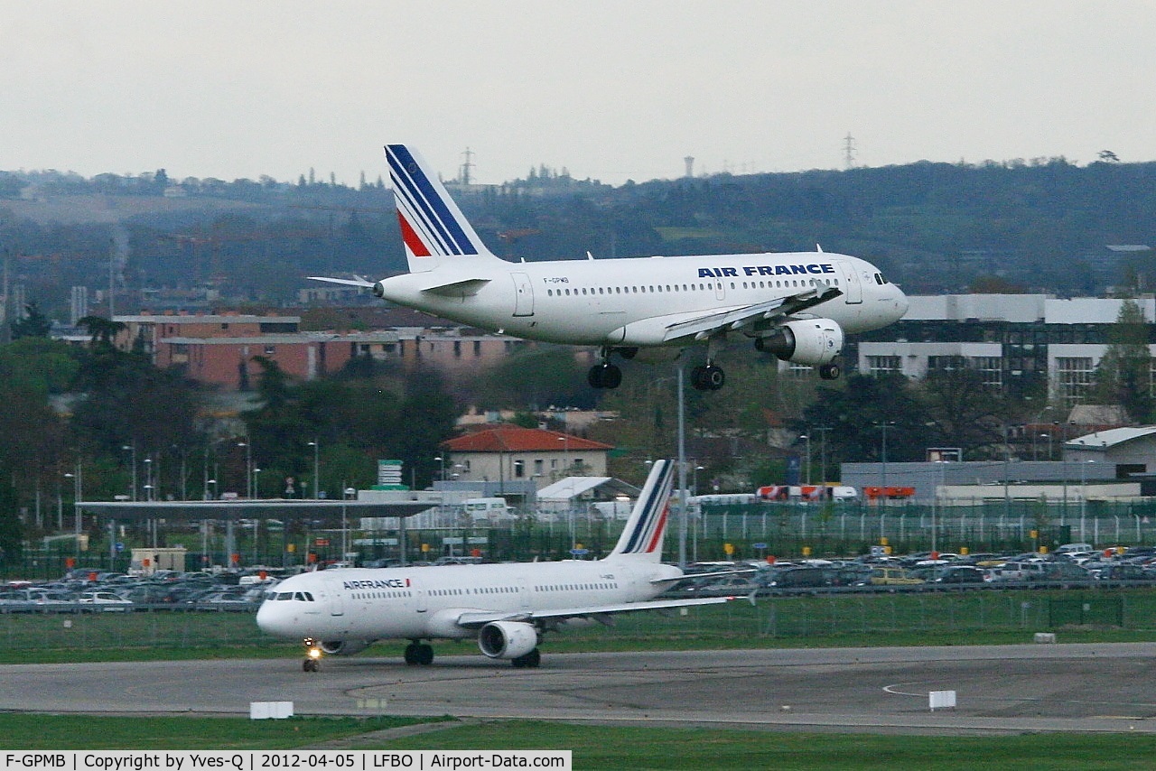 F-GPMB, 1996 Airbus A319-113 C/N 600, Airbus A319-113, On final rwy 14R, Toulouse Blagnac Airport (LFBO-TLS)