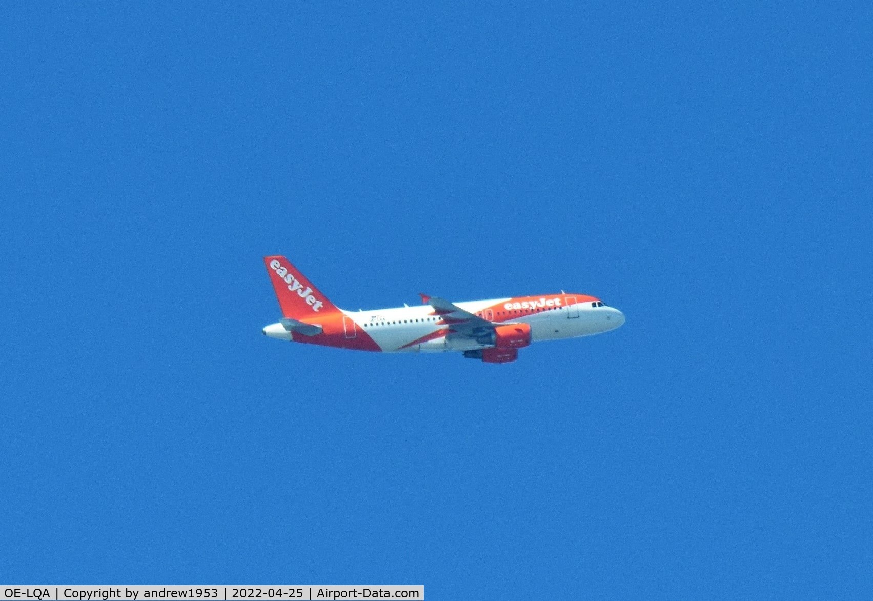 OE-LQA, 2009 Airbus A319-111 C/N 3799, OE-LQA over the Bristol Channel.