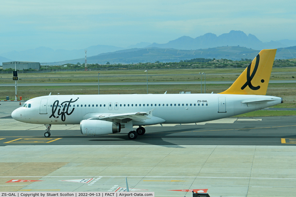ZS-GAL, 1989 Airbus A320-231 C/N 64, New low cost airline Lift