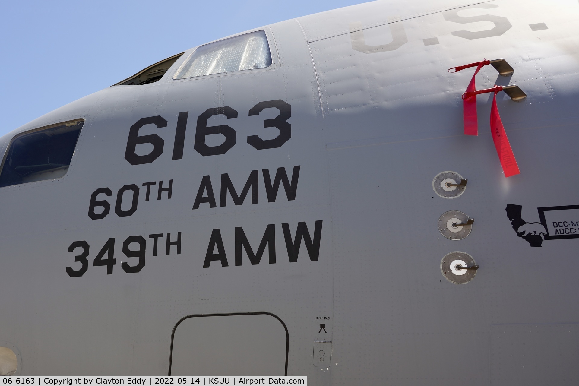 06-6163, 2006 Boeing C-17A Globemaster III C/N P-163, Travis AFB airshow 2022.