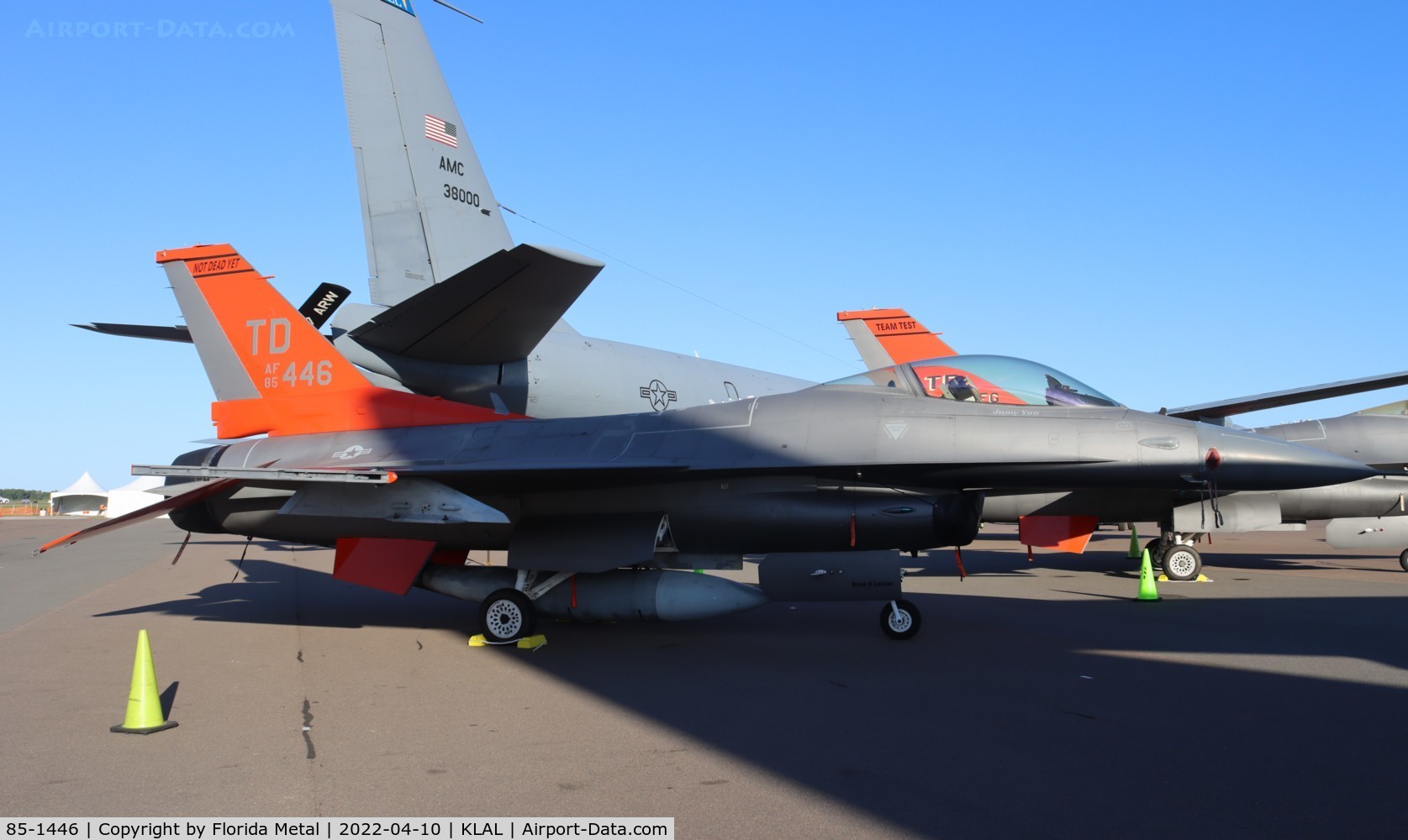 85-1446, General Dynamics F-16C Fighting Falcon C/N 5C-226, Sun N Fun 2022