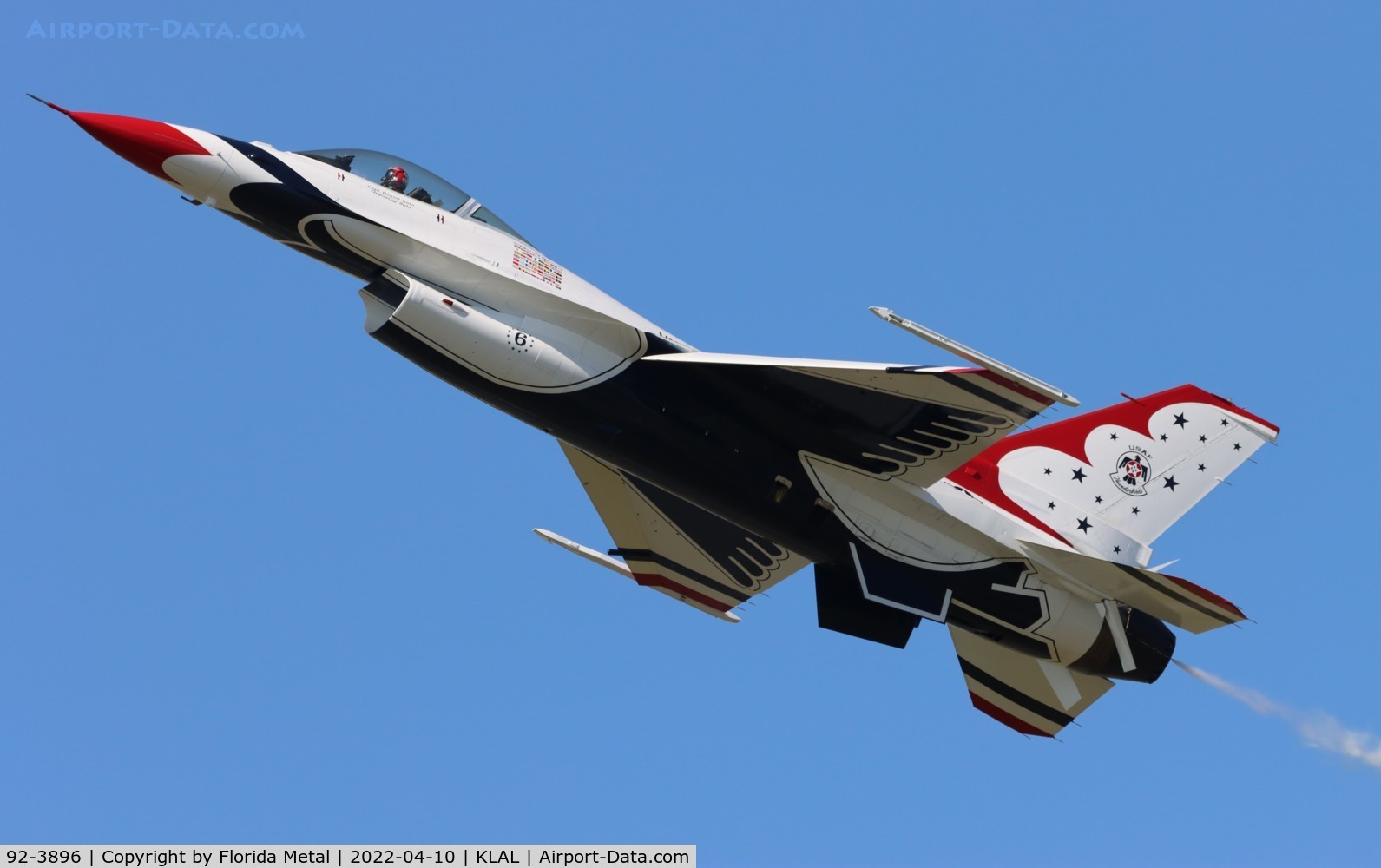 92-3896, General Dynamics F-16CJ Fighting Falcon C/N CC-138, Sun N Fun 2022