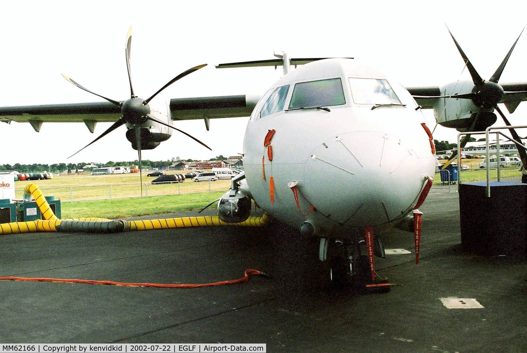 MM62166, 1997 ATR 42-400MP Surveyor C/N 502, At Farnborough International 2002.