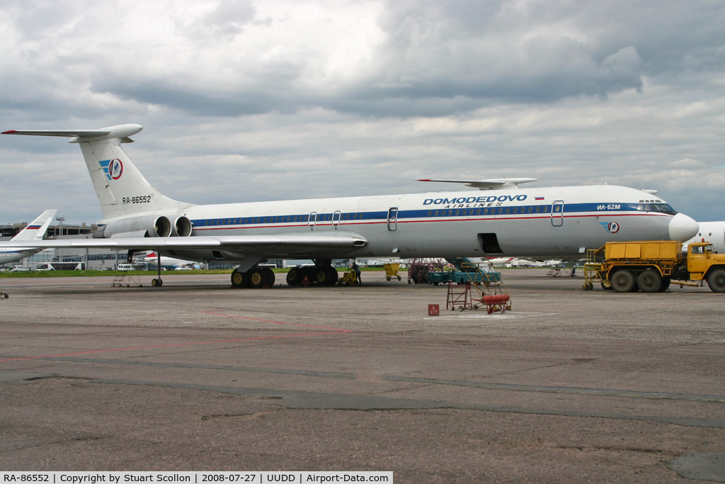 RA-86552, Ilyushin Il-62M C/N 2052345, Domodedovo
