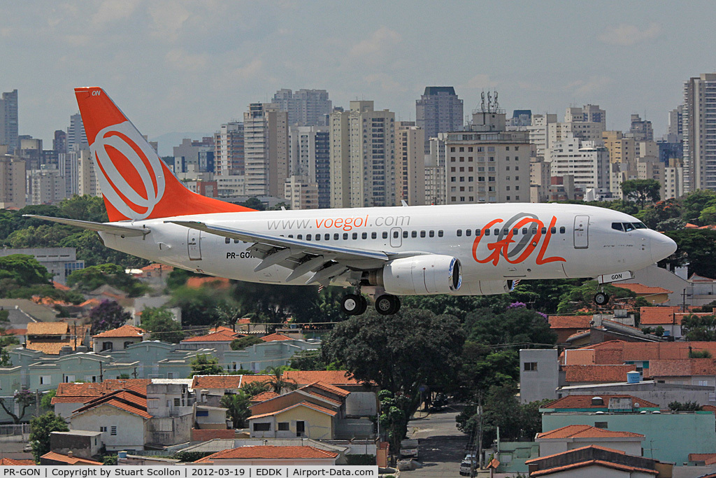 PR-GON, 1999 Boeing 737-76N C/N 30051, GOL CGN