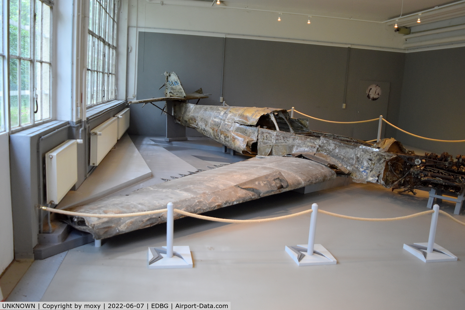UNKNOWN, 2018 RS Helikopter VA 115 C/N 001, Wreckage of Messerschmidt BF-108 Taifun which crashed on Rugen in World II. Can be seen at the Bundeswehr Museum of Military History – Berlin-Gatow Airfield.