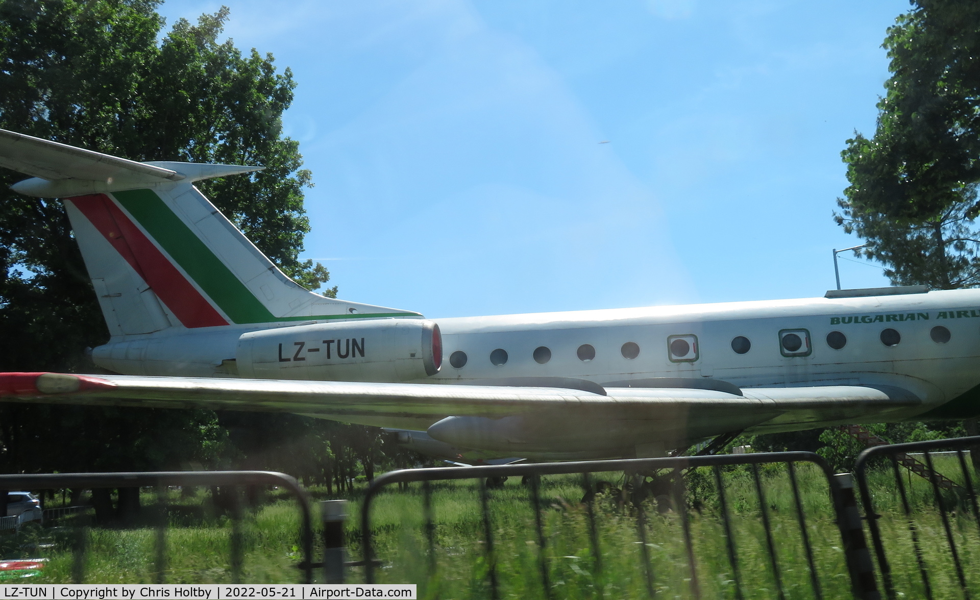 LZ-TUN, 1974 Tupolev Tu-134A C/N 4352307, De-registered and stored at Sofia Aiport in Bulgarian Airlines livery.