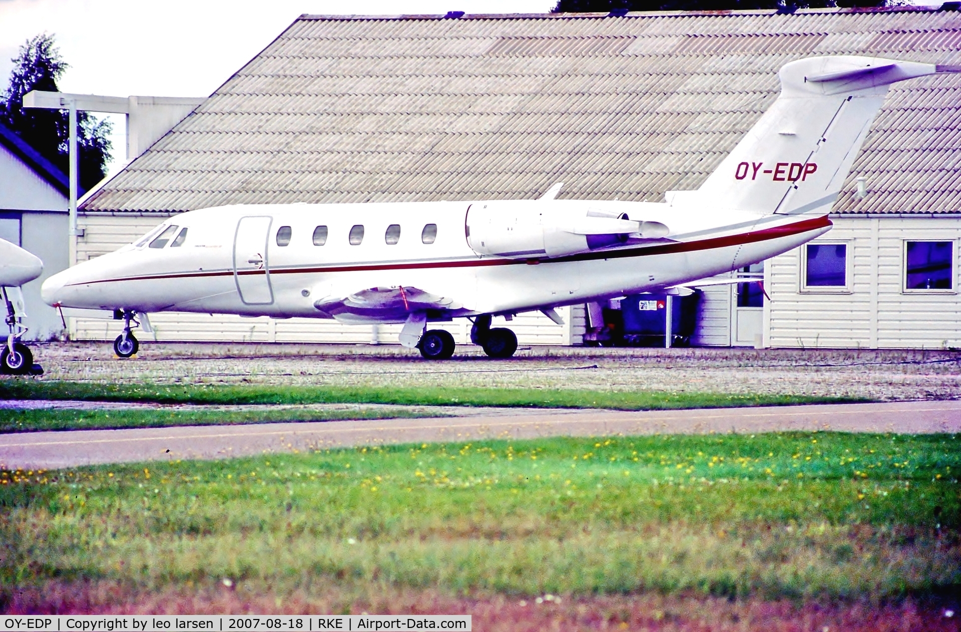 OY-EDP, 1984 Cessna 650 Citation III C/N 650-0014, Roskilde 18.8.2007