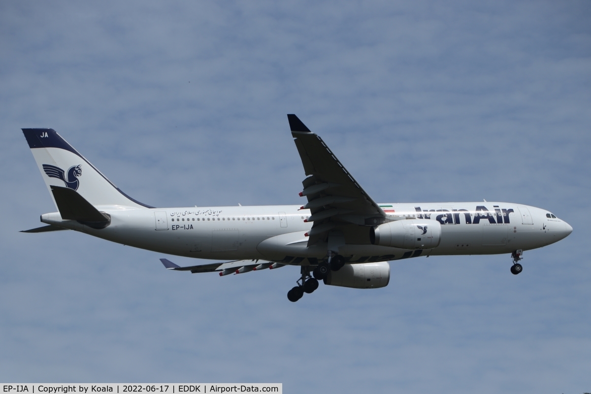 EP-IJA, 2014 Airbus A330-243 C/N 1540, Arrival from Tehran.