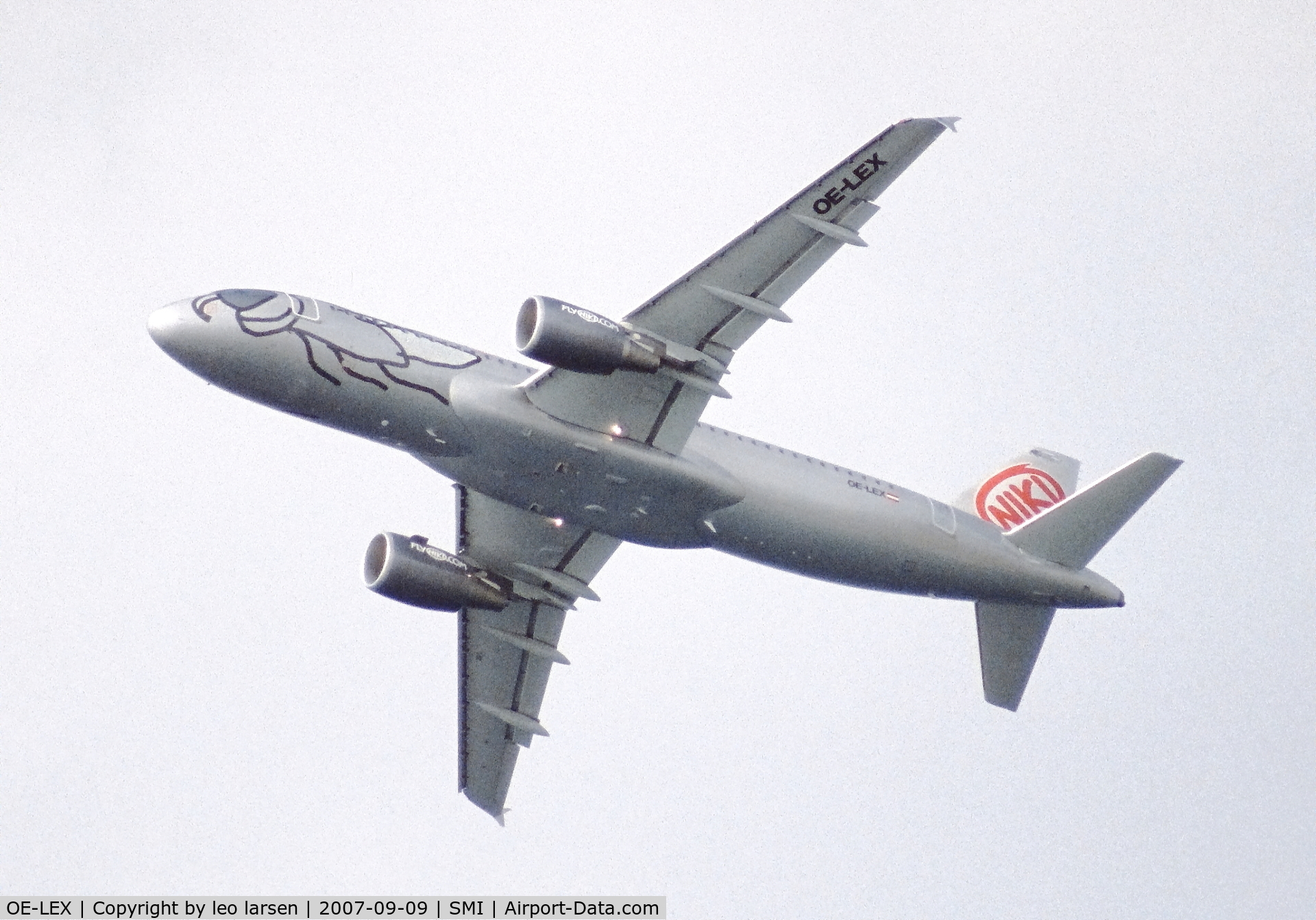 OE-LEX, 2006 Airbus A320-214 C/N 2867, Samos 9.9.2007