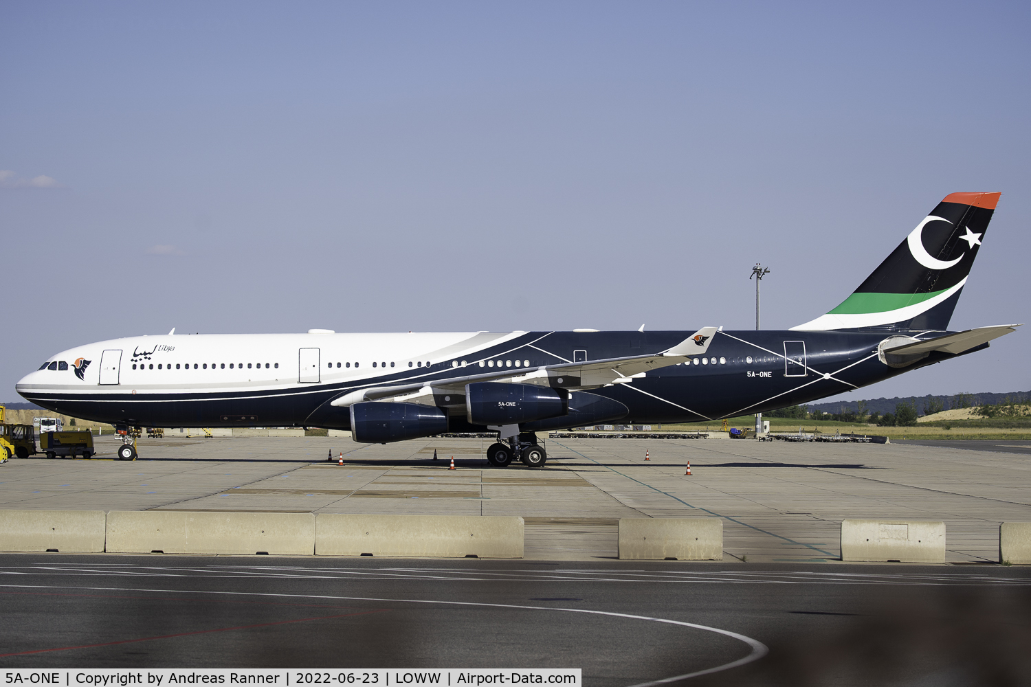 5A-ONE, 1996 Airbus A340-213 C/N 151, Libya Government A340