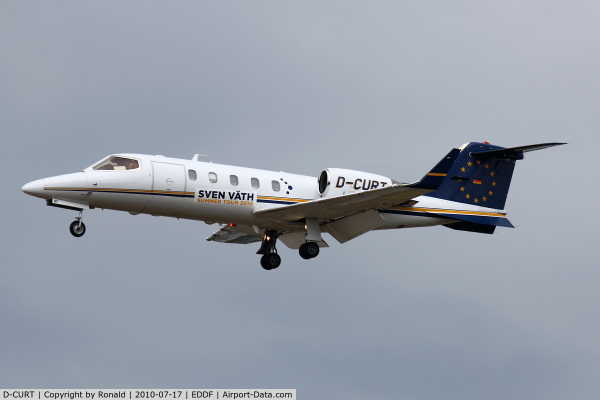 D-CURT, 1991 Learjet 31A C/N 31A-042, at fra