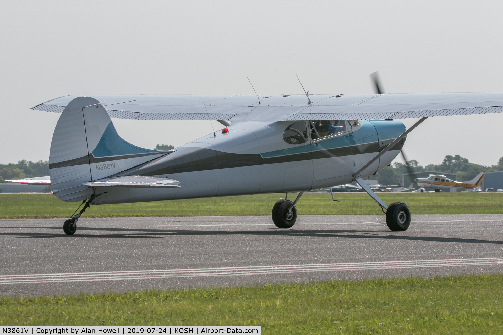 N3861V, 1949 Cessna 170A C/N 18748, At AirVenture 2019