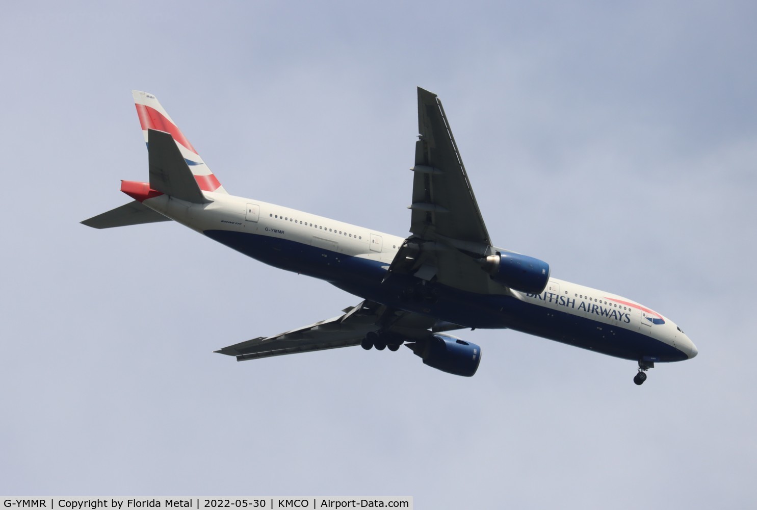 G-YMMR, 2008 Boeing 777-236 C/N 36516, MCO 2022