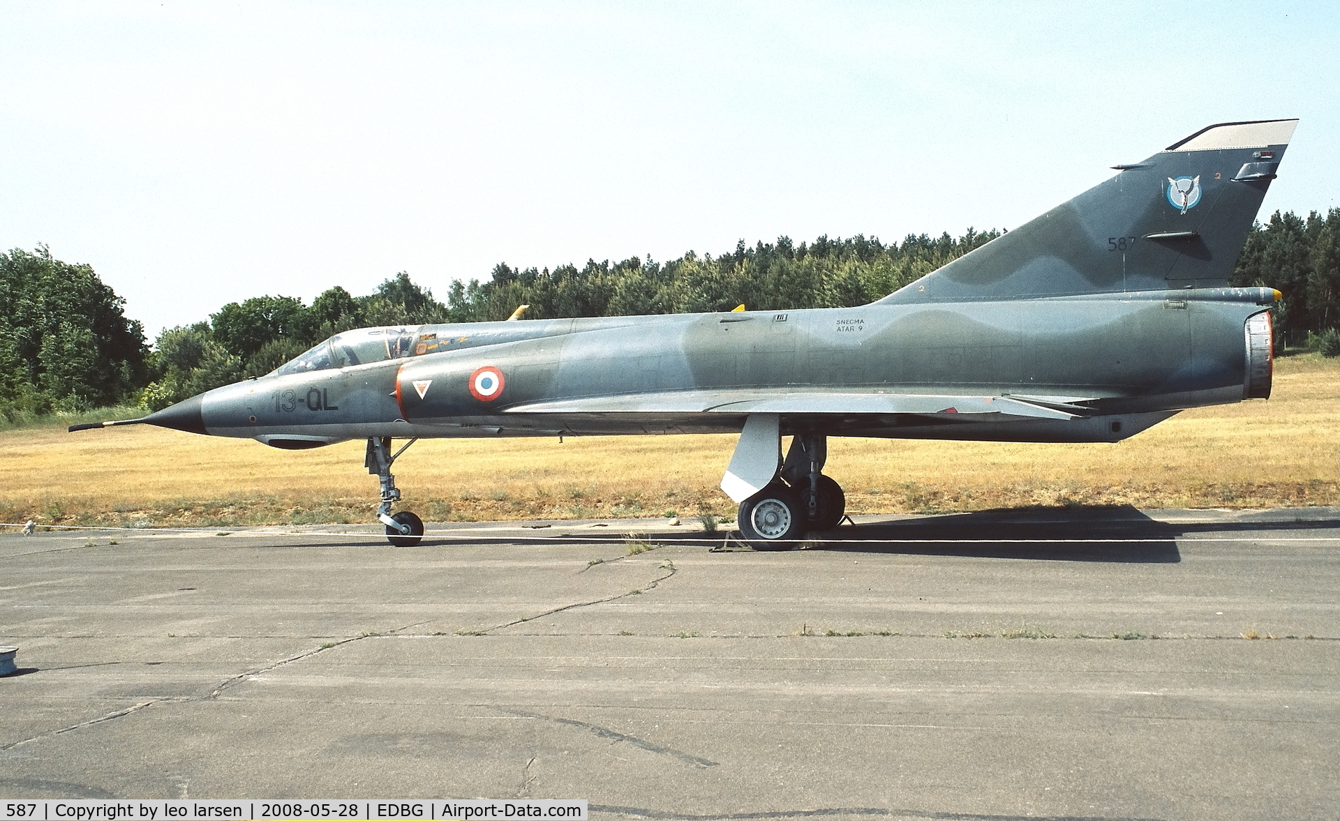 587, Dassault Mirage IIIE C/N 587, Berelin Gatow 28.5.2008