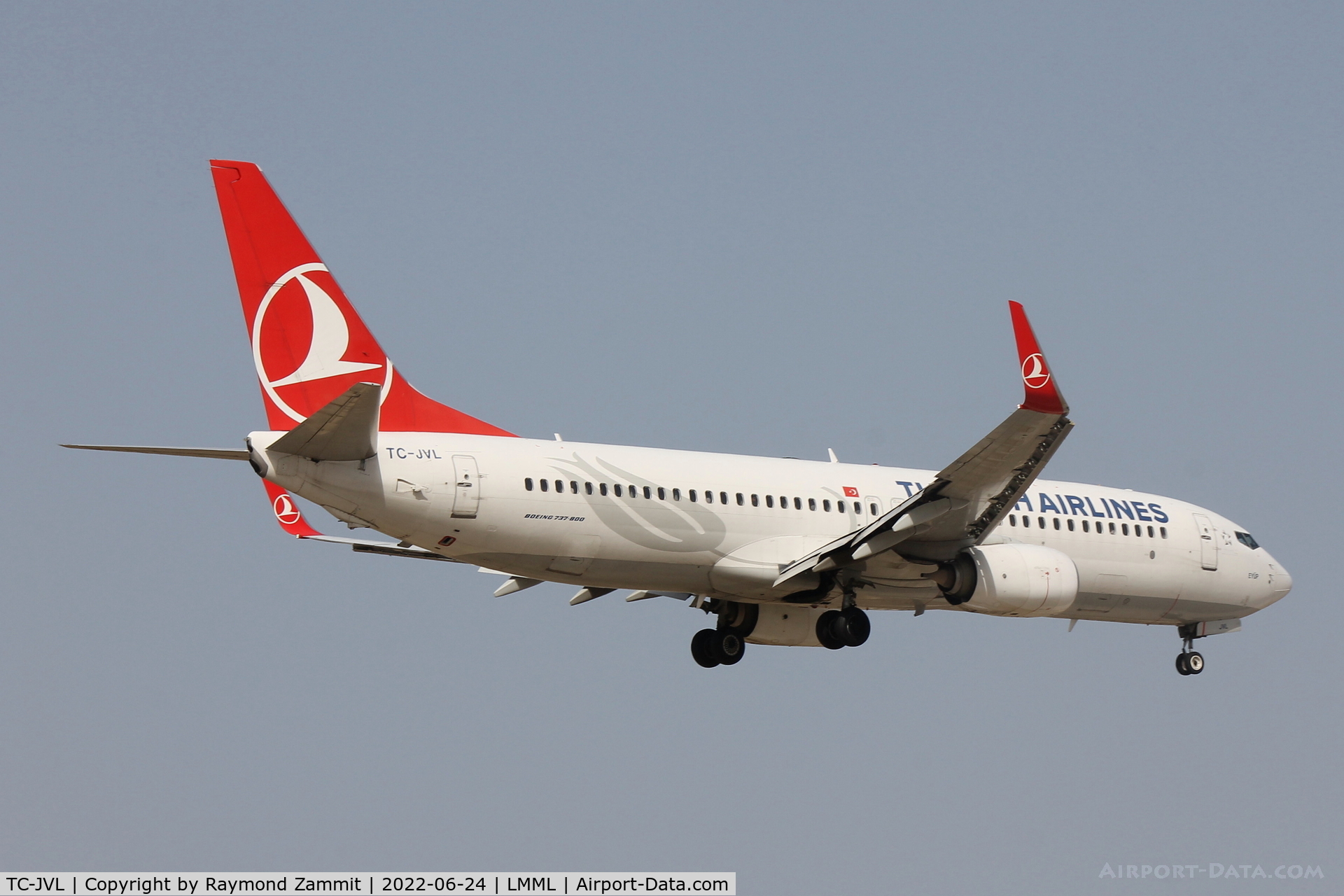 TC-JVL, 2016 Boeing 737-8F2 C/N 60017, B737-800 TC-JVL Turkish Airlines