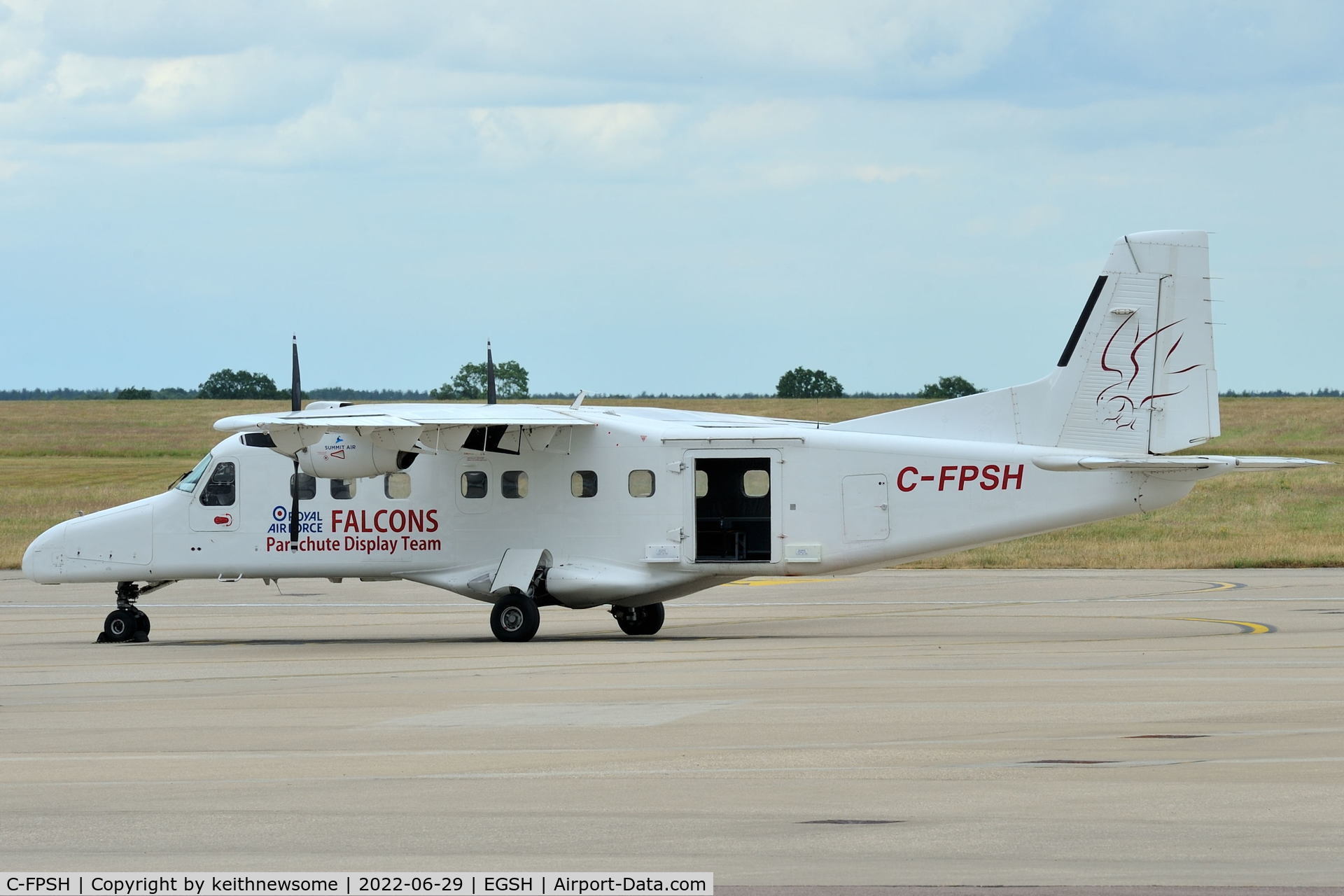 C-FPSH, 1986 Dornier 228-202 C/N 8071, Royal Norfolk Show participant.