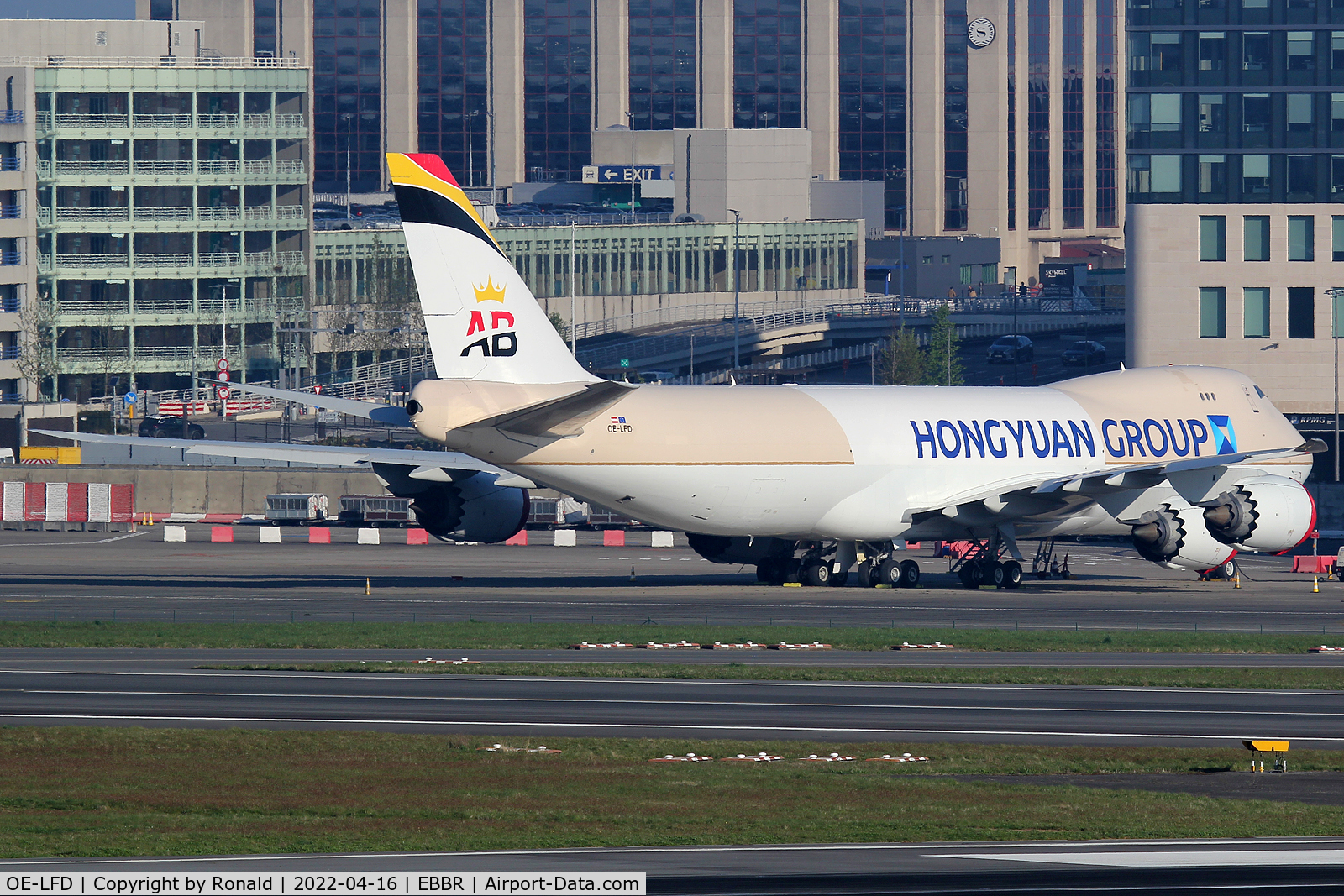 OE-LFD, 2013 Boeing 747-87UF C/N 37563, at bru