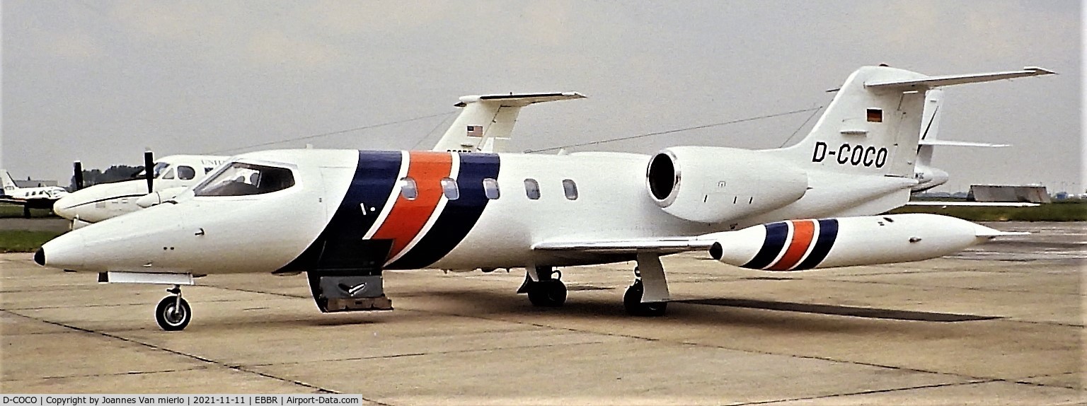 D-COCO, Learjet 35A C/N 35A-466, Slide,scan
