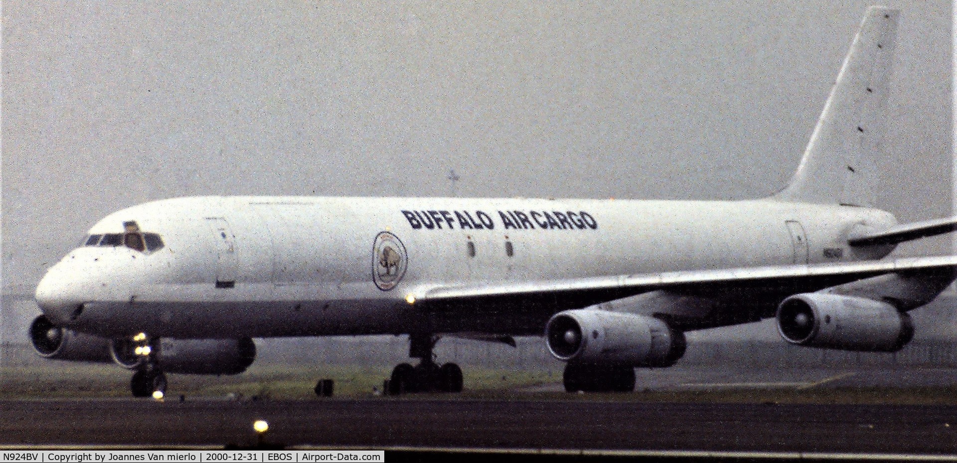 N924BV, 1967 Douglas DC-8-62 C/N 45920, Slide scan