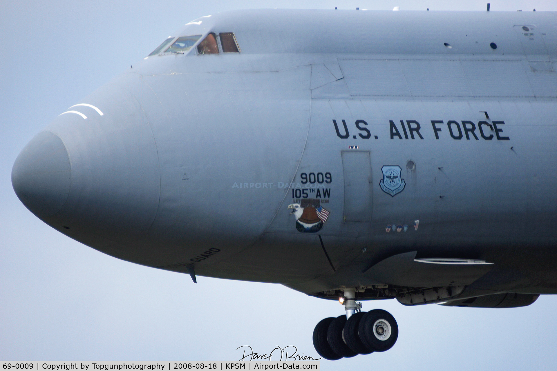 69-0009, 1969 Lockheed C-5A Galaxy C/N 500-0040, Let Freedom Ring nose art