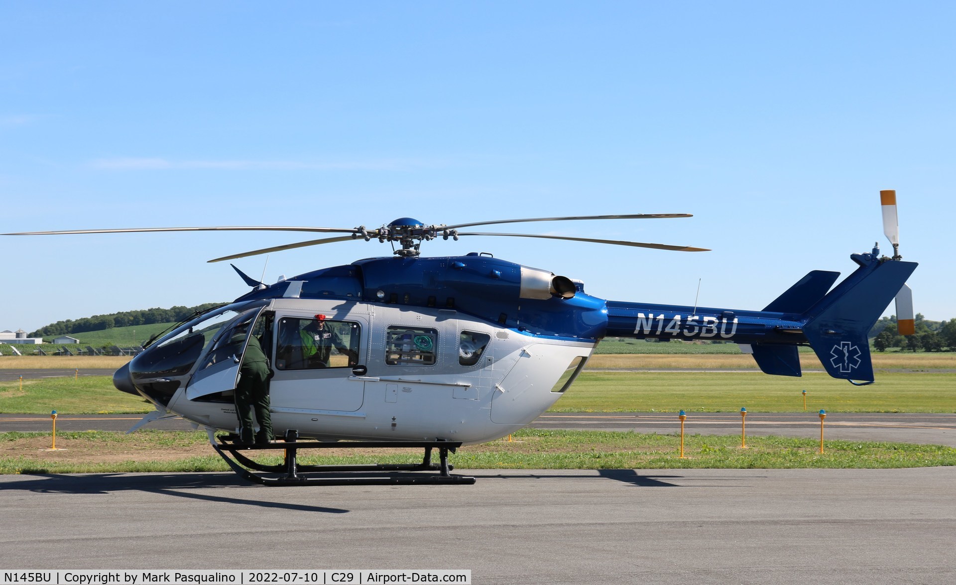 N145BU, 2021 Airbus Helicopters MBB-BK 117 C-2 C/N 9867, MBB-BK 117 C-2