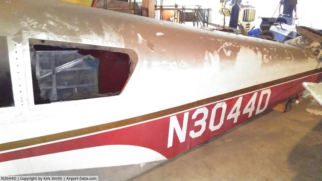 N3044D, 1956 Cessna 310 C/N 35244, Found in a barn on Old Mill Road near Chatham Ohio. No other info available.