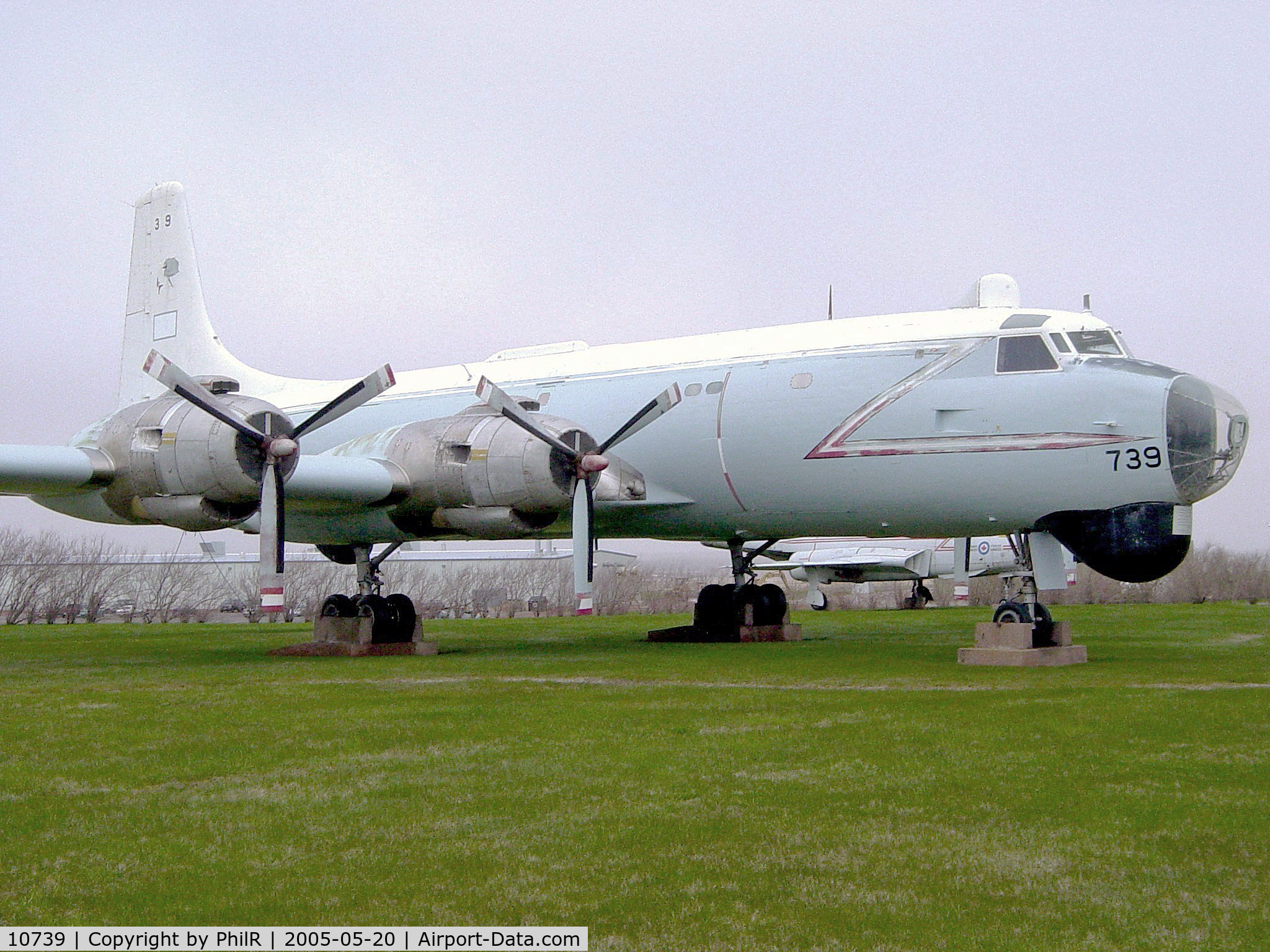 10739, Canadair CP-107 Argus 2 (CL-28-2) C/N 30, RCAF Canadair CP107 Argus 10739 a Summerside Prince Edward Island