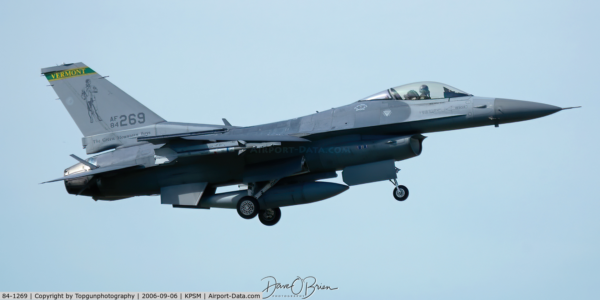 84-1269, General Dynamics F-16C Fighting Falcon C/N 5C-106, MAPLE41 inbound
