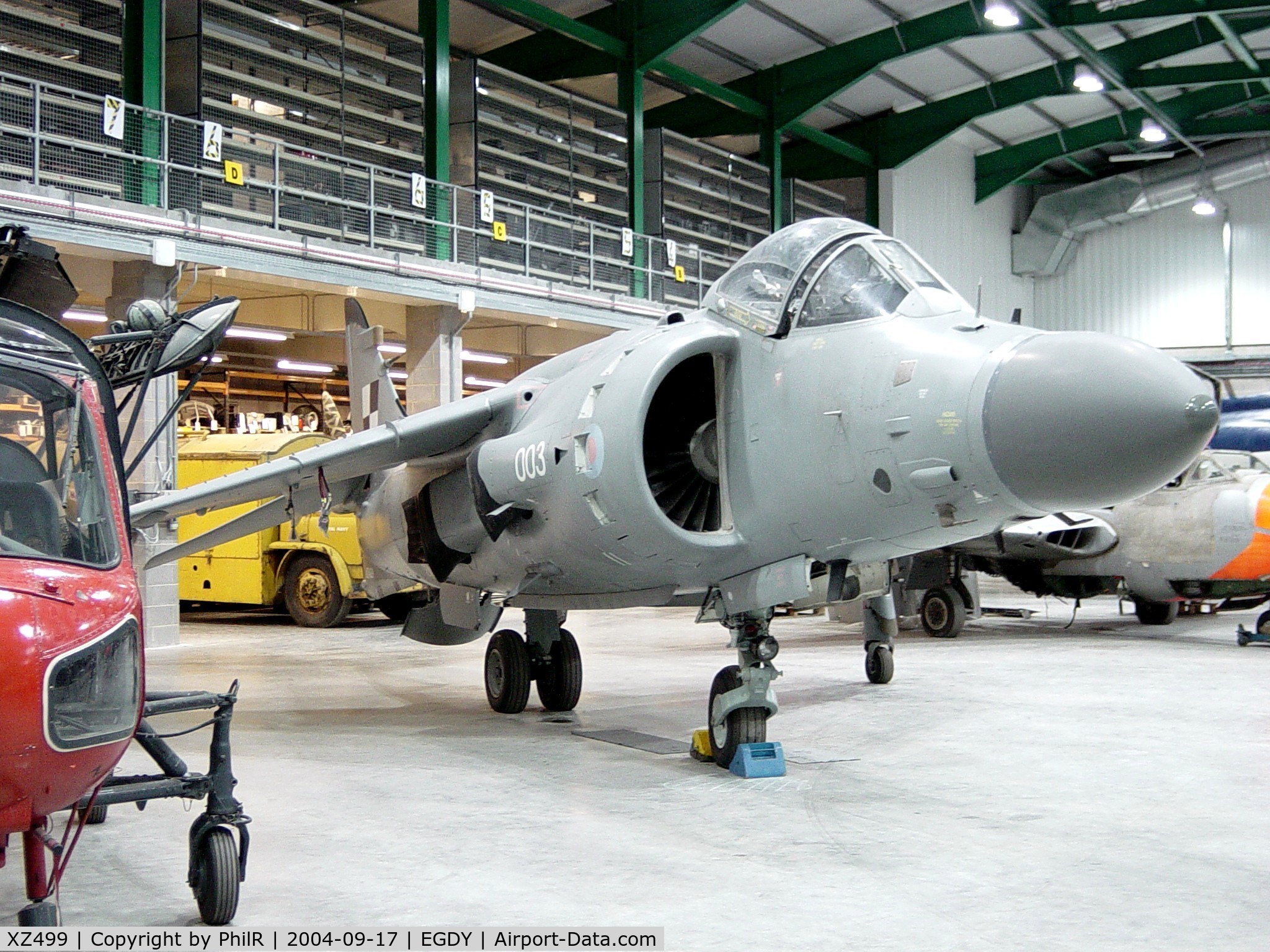 XZ499, 1981 British Aerospace Sea Harrier F/A.2 C/N 41H-912023, 1981 Royal Navy BAe Sea Harrier F/A2 XZ499 Yeovilton