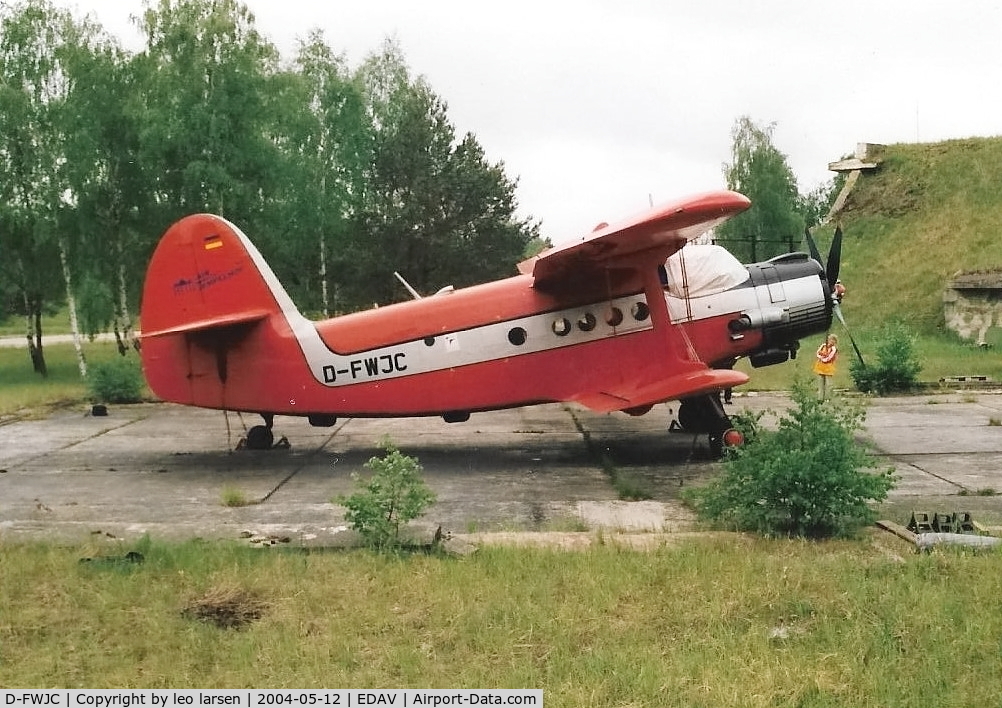 D-FWJC, 1968 PZL-Mielec AN-2TD C/N 1G86-50, Finow 12.5.2004