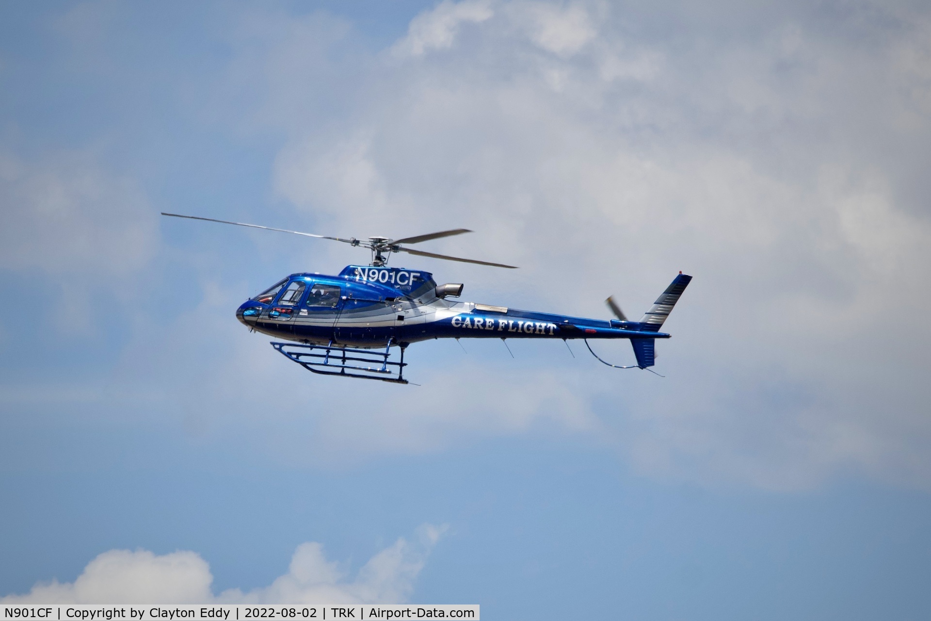 N901CF, 2006 Eurocopter AS-350B-3 Ecureuil Ecureuil C/N 4160, Truckee airport in California 2022.